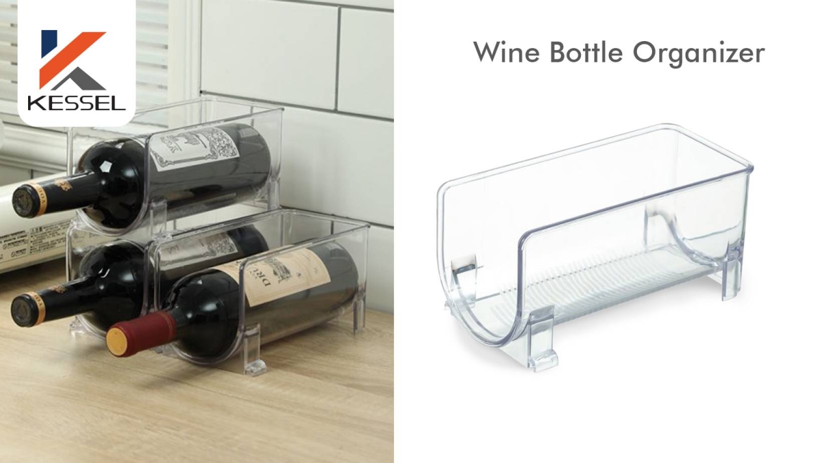 The Kessel wine bottle organizer makes it easier to store wine bottles without the cluttered look. CONTRIBUTED PHOTO