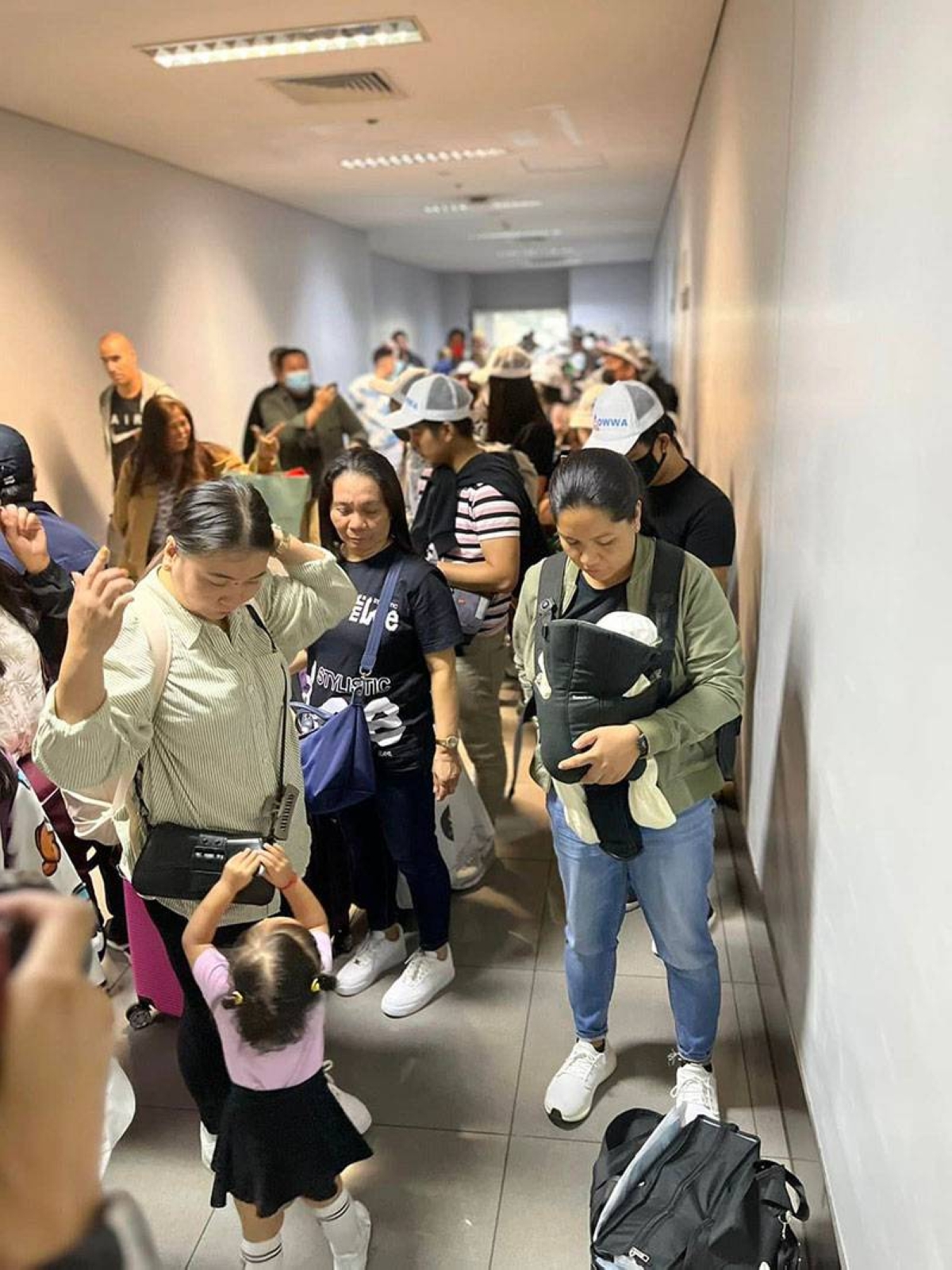 THEY’RE BACK The fourth batch of Filipinos from Israel arrived on Monday, Oct. 30, 2023.CONTRIBUTED PHOTO