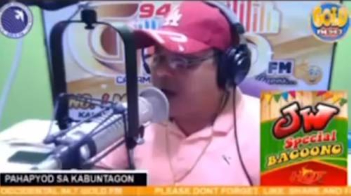 Radio broadcaster killed in Misamis Occidental - Vimarsana News