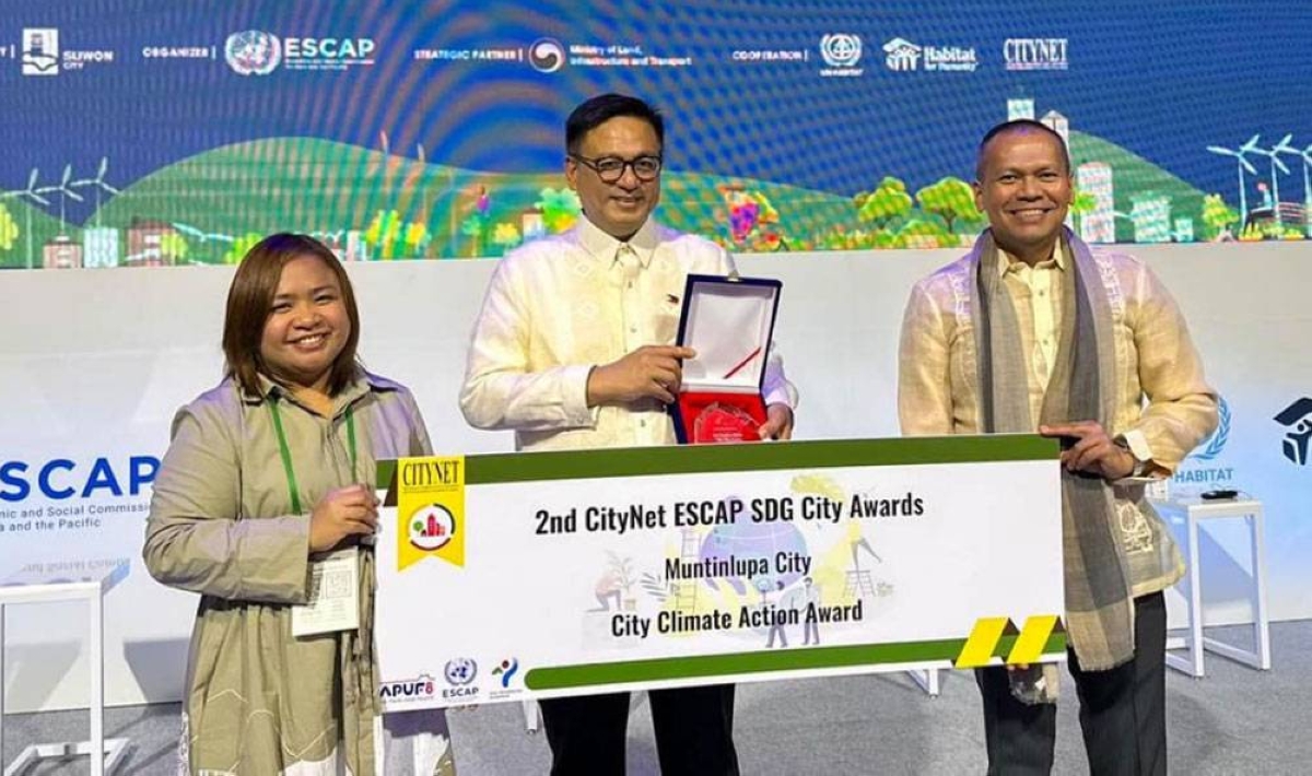 CityNet lauds Muntinlupa City for climate action policies - Vimarsana News