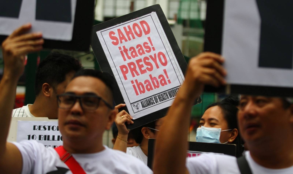 Health workers seek emergency allowance | The Manila Times