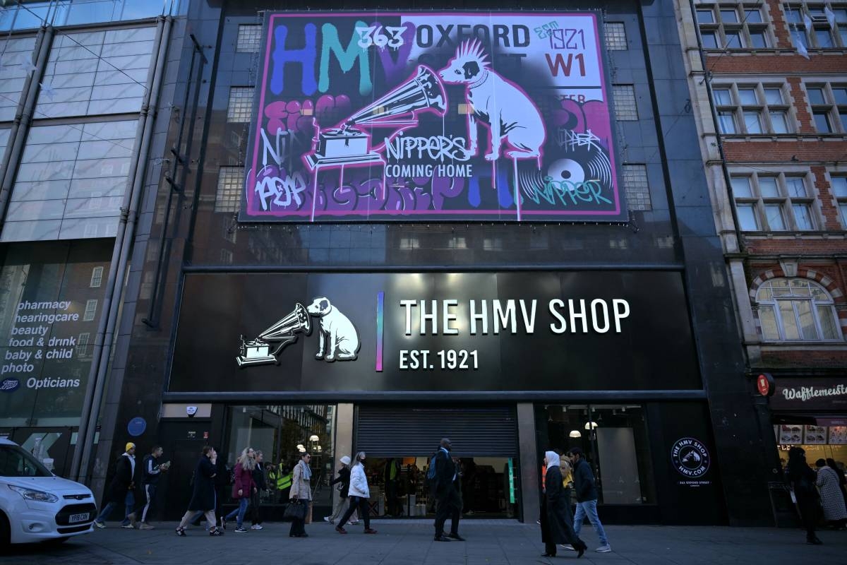 HMV reopens on London's Oxford St. | The Manila Times - Vimarsana News