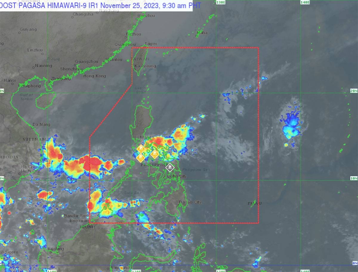 Shearline brings cloud clusters, rains over PH--Pagasa - Vimarsana News