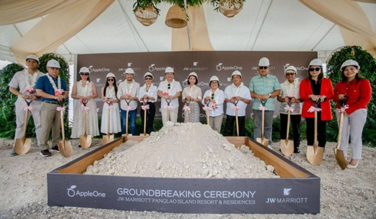 AppleOne breaks ground for JW Marriott Panglao Island - Vimarsana News