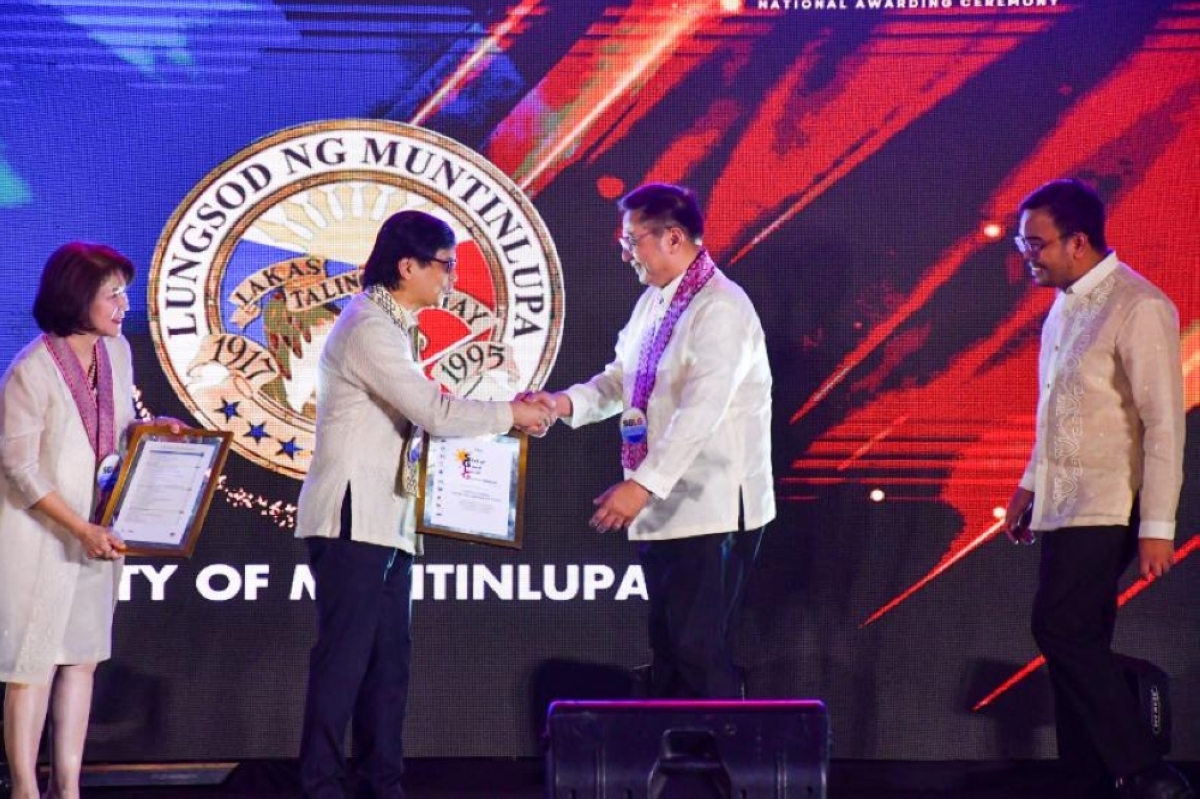 Muntinlupa gets Seal of Good Local Governance Award from DILG - Vimarsana News