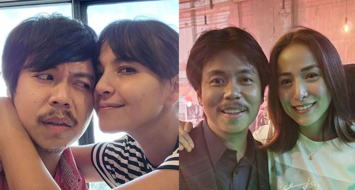 Despite being loveless, Empoy knows how to make the girls — including his leading ladies Alessandra de Rossi and Cristine Reyes — laugh over his antics. INSTAGRAM PHOTOS/EMPOY