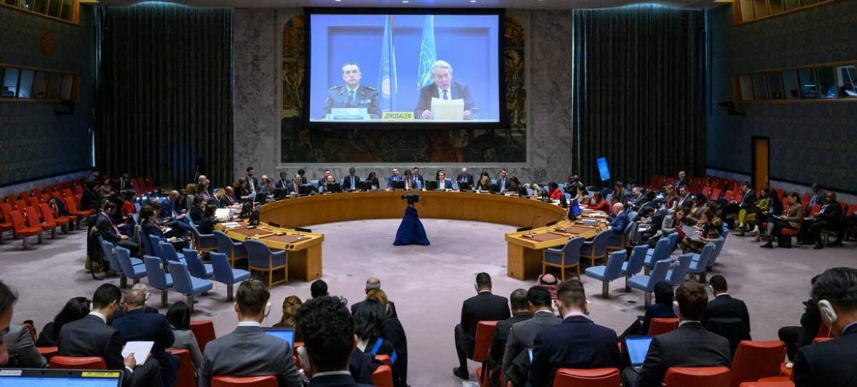 Security Council continues negotiations on Gaza resolution calling for ...