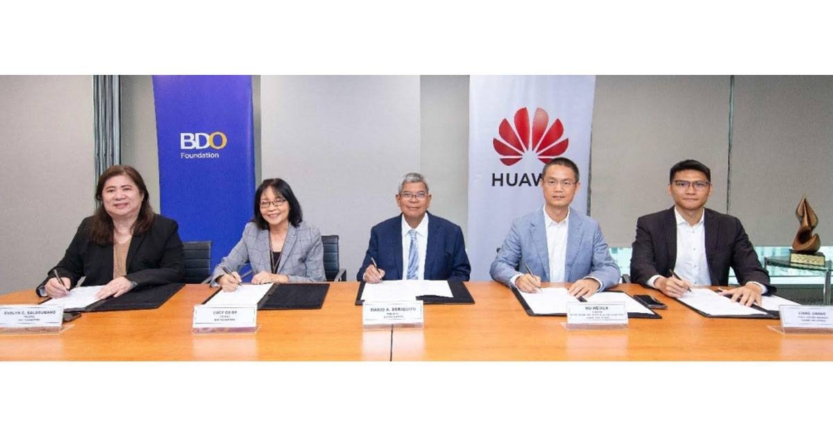 BDO Foundation, Huawei ink agreement for latest projects - Vimarsana News