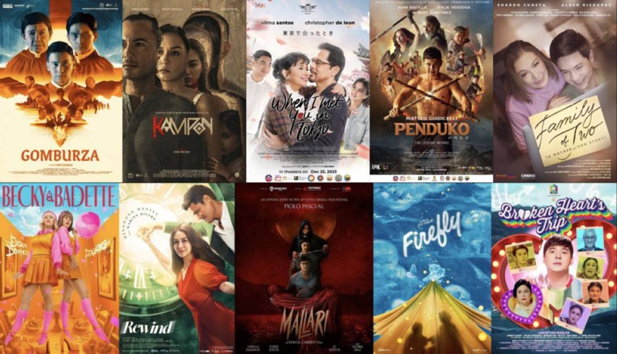 'Rewind,' 'Mallari,' 'GomBurZa' top grossers in MMFF 49th edition