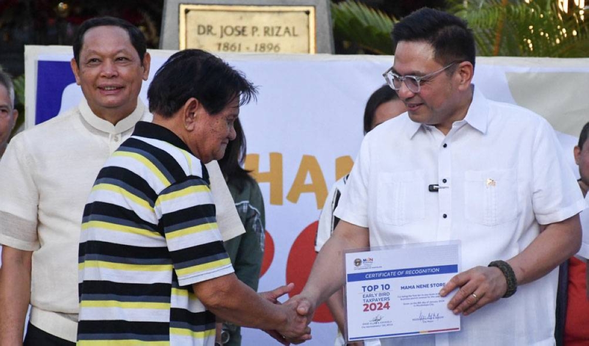 Muntinlupa applauds top 10 early taxpayers | The Manila Times - Vimarsana News