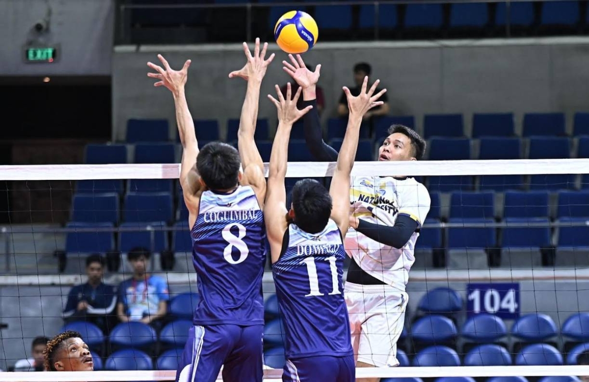 Bulldogs down Soaring Falcons for 2nd win in UAAP men's volley | The ...