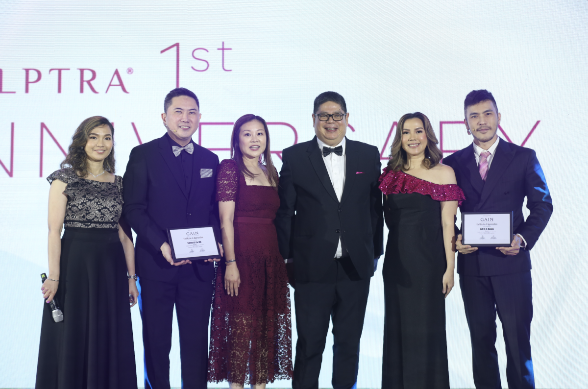 (From left) Michelle de Jesus, Sydney Cu, Juliana Lau, Ferdinand Roxas, Christine Yap-Legaspi and Jeff Huang. CONTRIBUTED PHOTO