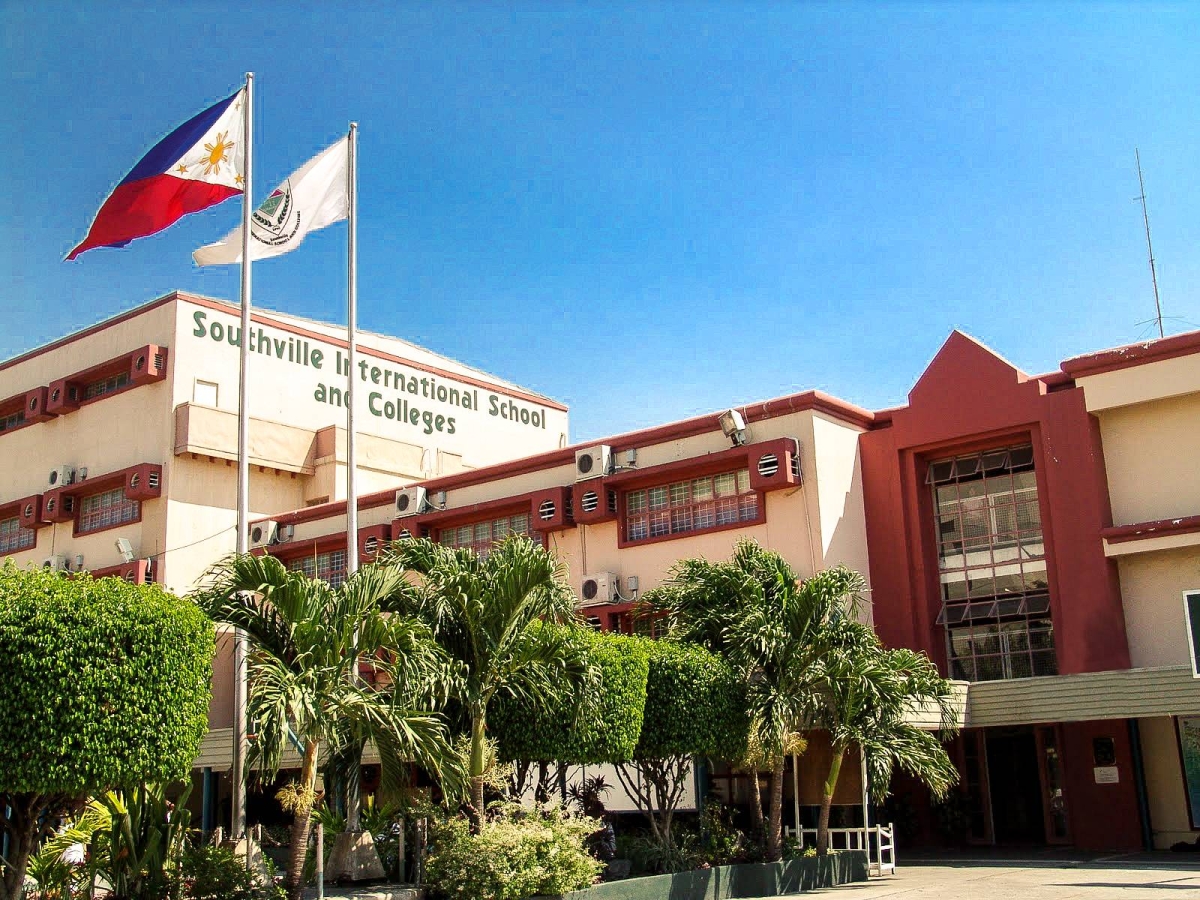 Southville International School and Colleges in Las Piñas City. PHOTO FROM HTTPS://WWW.SOUTHVILLE.EDU.PH 