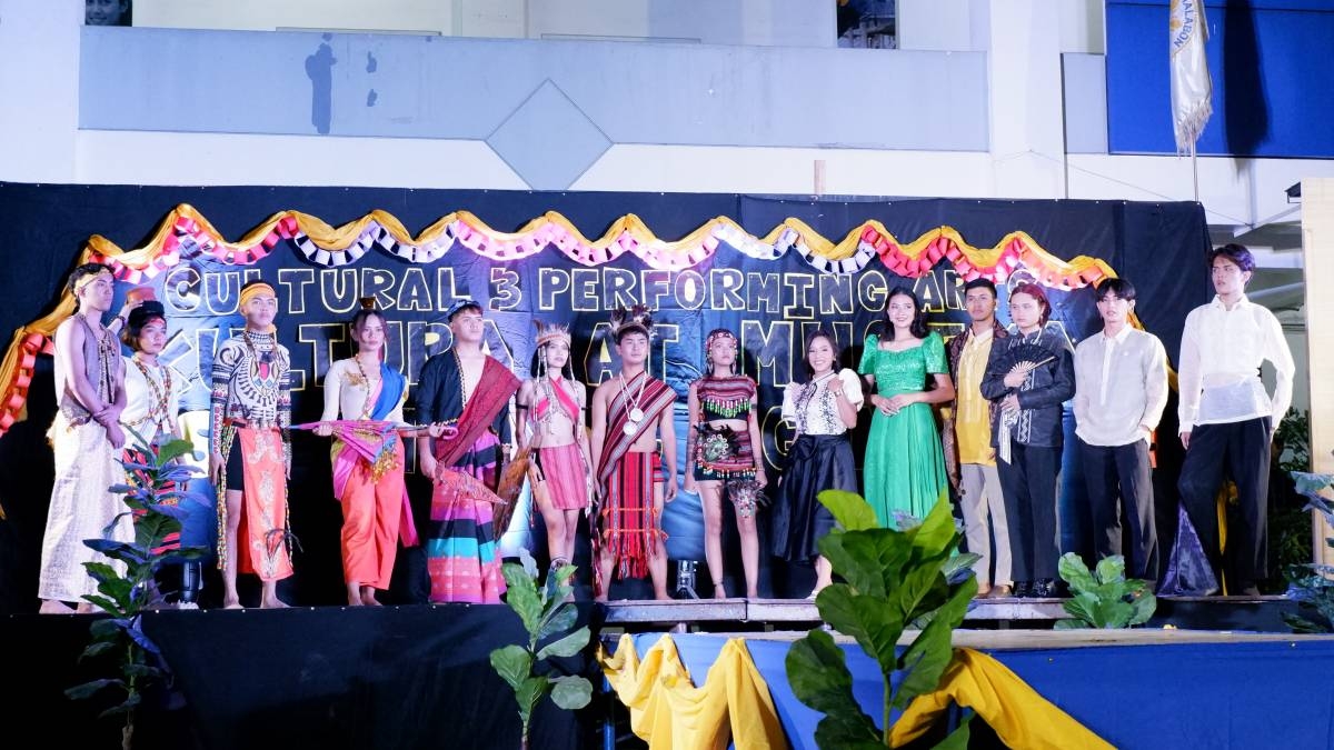 City of Malabon University students showcase traditional costumes from different tribes of the Philippines during the 'Himig Malabueños: Kultura at Musika sa Indayog ng Masa' event on March 20, 2024. CONTRIBUTED PHOTO