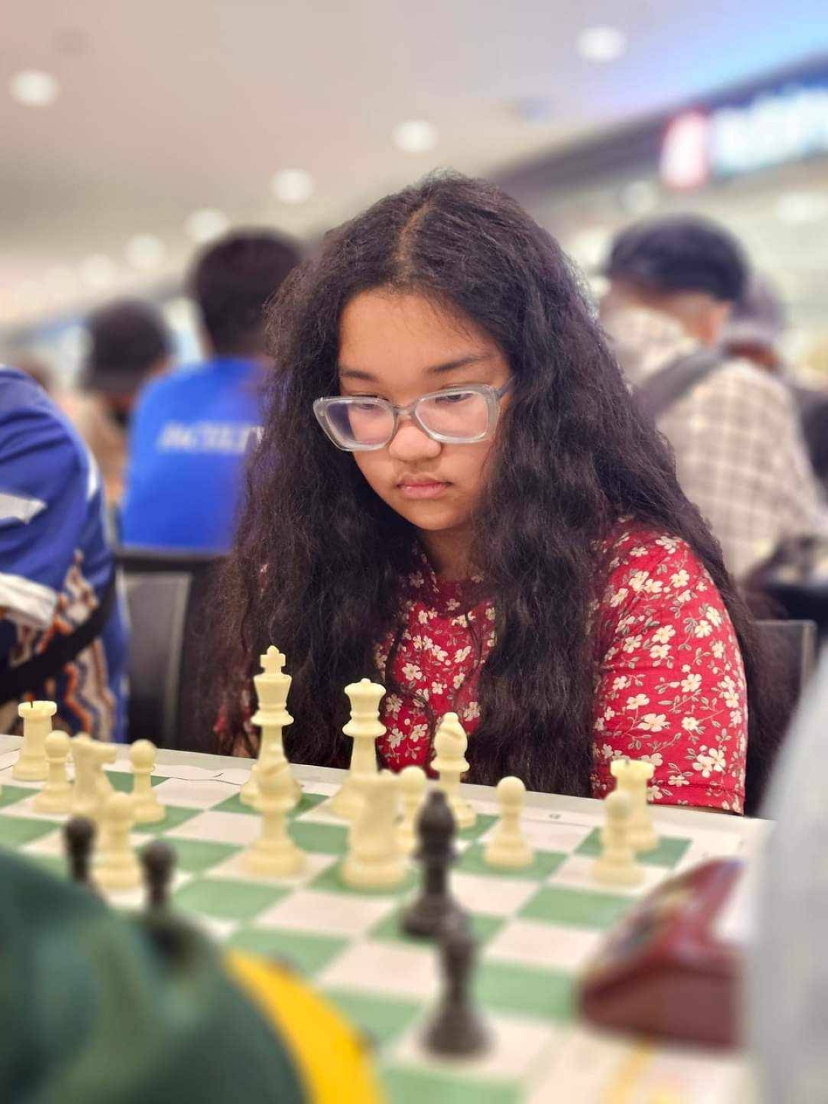 National Master Nika Juris Nicolas competed in the GM Rosendo Balinas Jr. Open in Quezon City last weekend. This time, the 12-year-old chess prodigy will lead the participants in the Philippine Academy for Chess Excellence (PACE) blitz and rapid tournament. CONTRIBUTED PHOTO