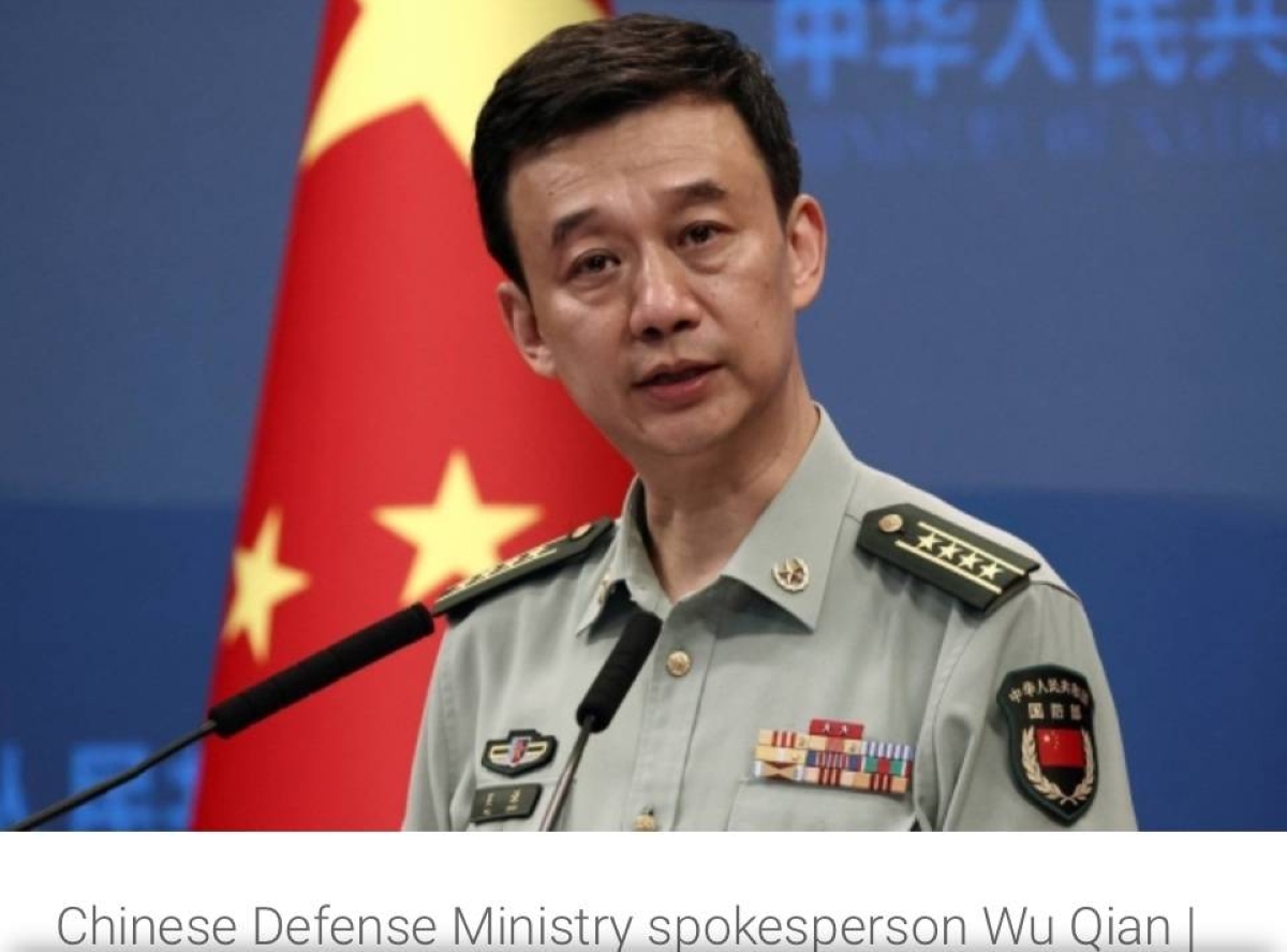 Chinese Ministry of Defense Spokesman Wu Quian