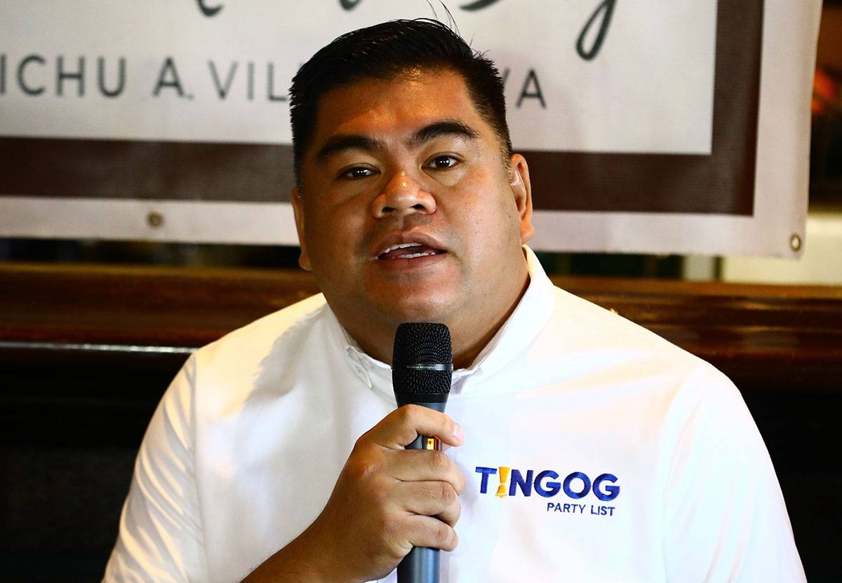 House Deputy Majority Leader and Tingog Party-list Rep. Jude Acidre. File Photo