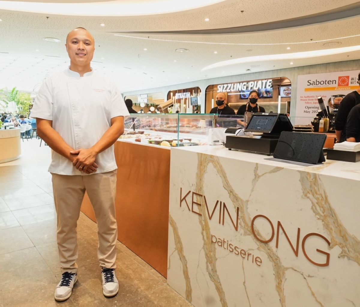 Pastry Chef Kevin Ong of Kevin Ong Patisserie is celebrated for his mastery of desserts like his elegant handcrafted bonbons