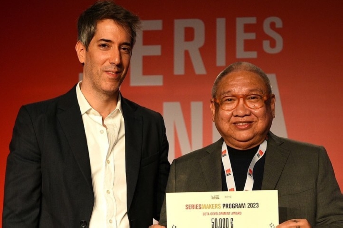 Erik Matti receives recognition at the 2024 Series Mania International Festival in Lille, France