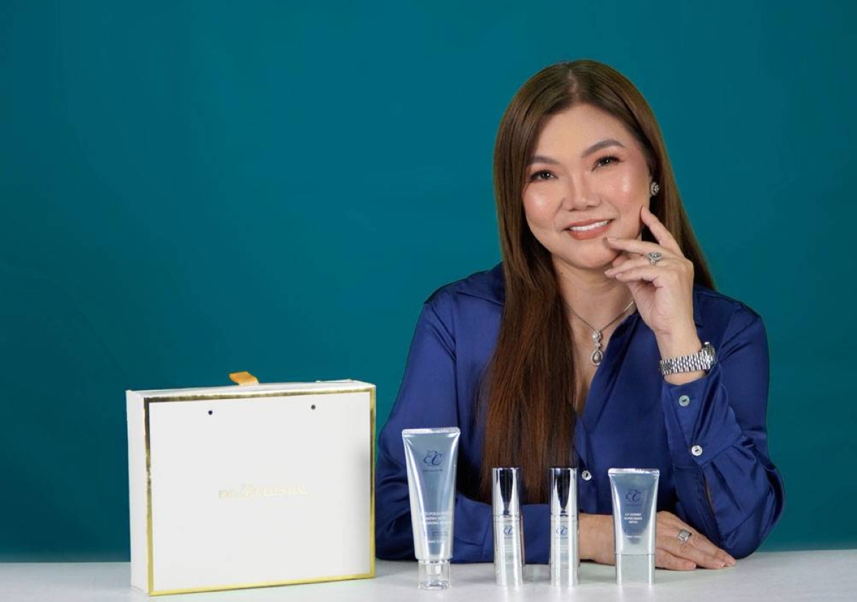 Dr. Eloisa Tulayba says EXO Celestial Skin Care is the first and only product line and non-invasive treatment with microsurgical effect.
