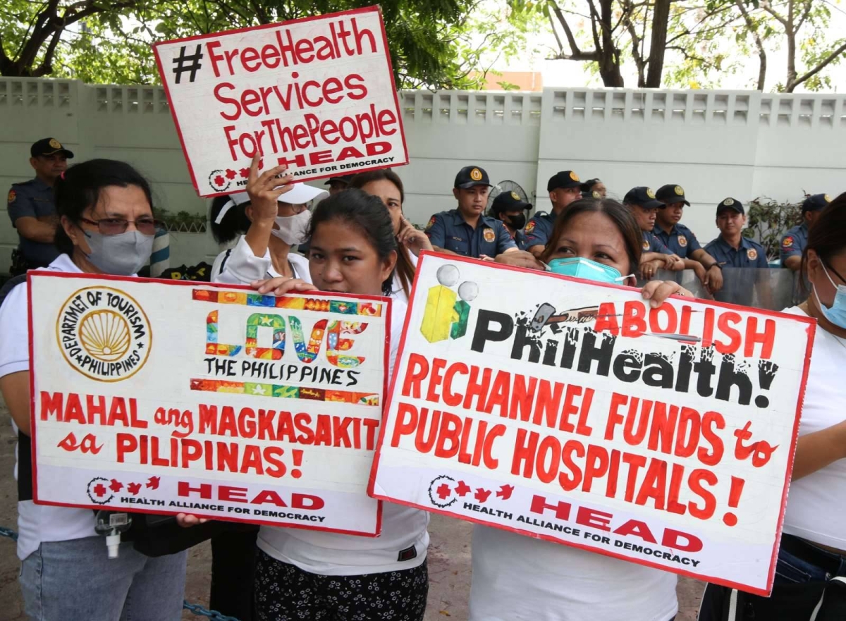 HEALTH PROTEST | The Manila Times