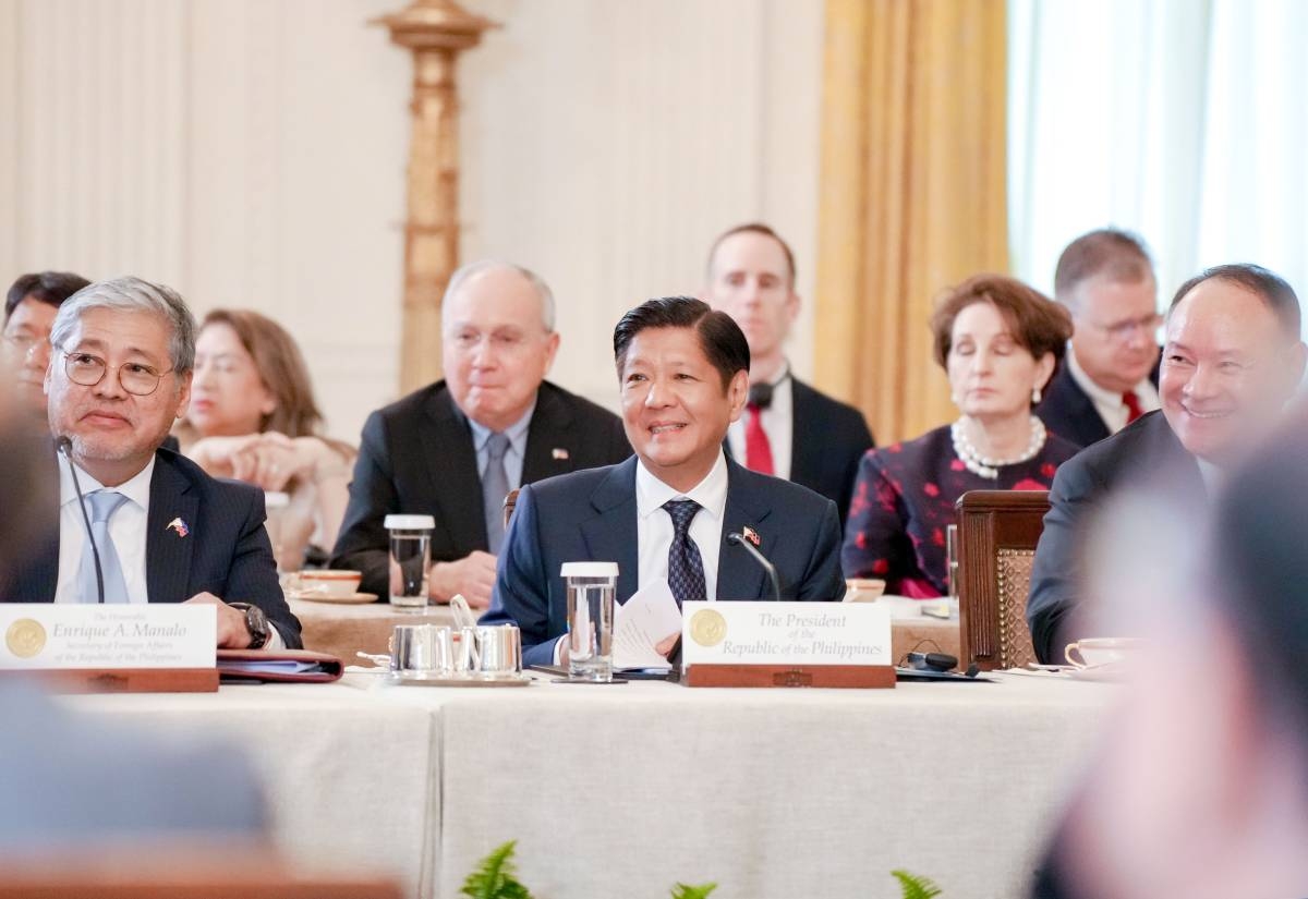 ALLIES Philippine President Ferdinand Marcos Jr. and US President Joe Biden meet at the White House in Washington, D.C. on Friday, April 12, 2024 (local time). The two leaders were part of a trilateral summit with Japanese Prime Minister Fumio Kishida to enhance economic and defense cooperation between their countries in the wake of mounting global challenges, especially in the Indo-Pacific Region. PHOTOS COURTESY OF MPC