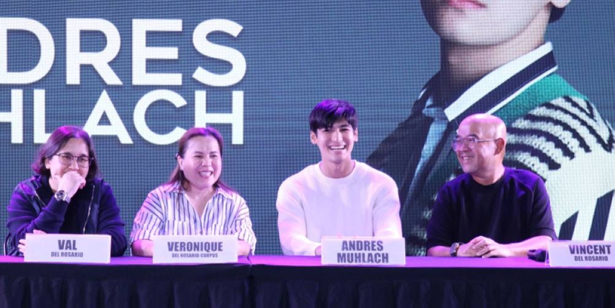 Boss Vic del Rosario’s very competent brood — Valerie, Veronique and Vincent — showed solidarity in welcoming the latest Muhlach to enter show business. PHOTOS COURTESY OF VIVA