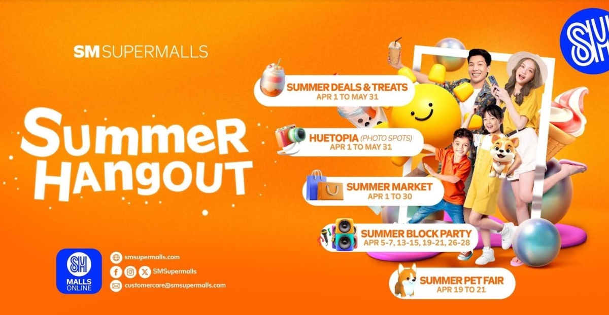 your guide to a cool summer at sm supermalls