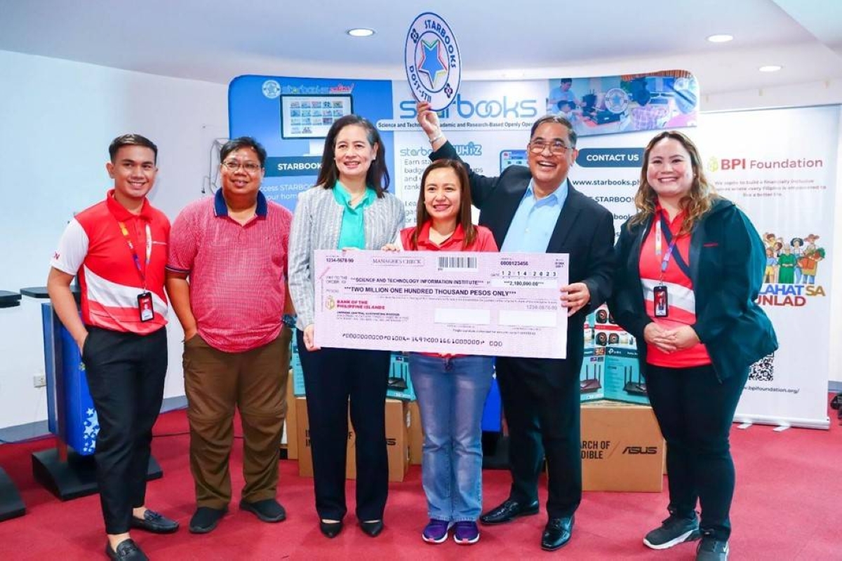 DoST-STII Starbooks receives P2.1M donation from BPIFI - Vimarsana News