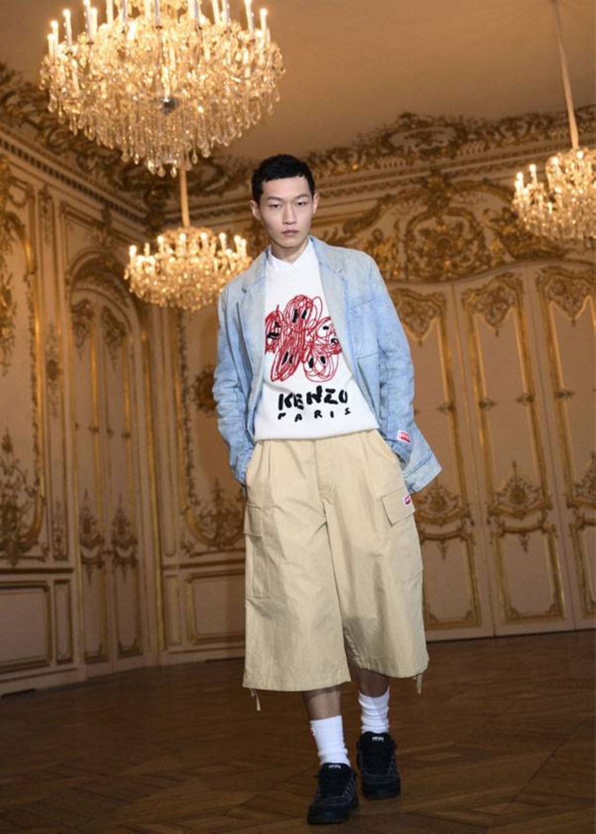 Nigo, Kenzo’s new artistic director, draws on the Japanese sensibility of flora and fauna in curating the brand’s new collection.