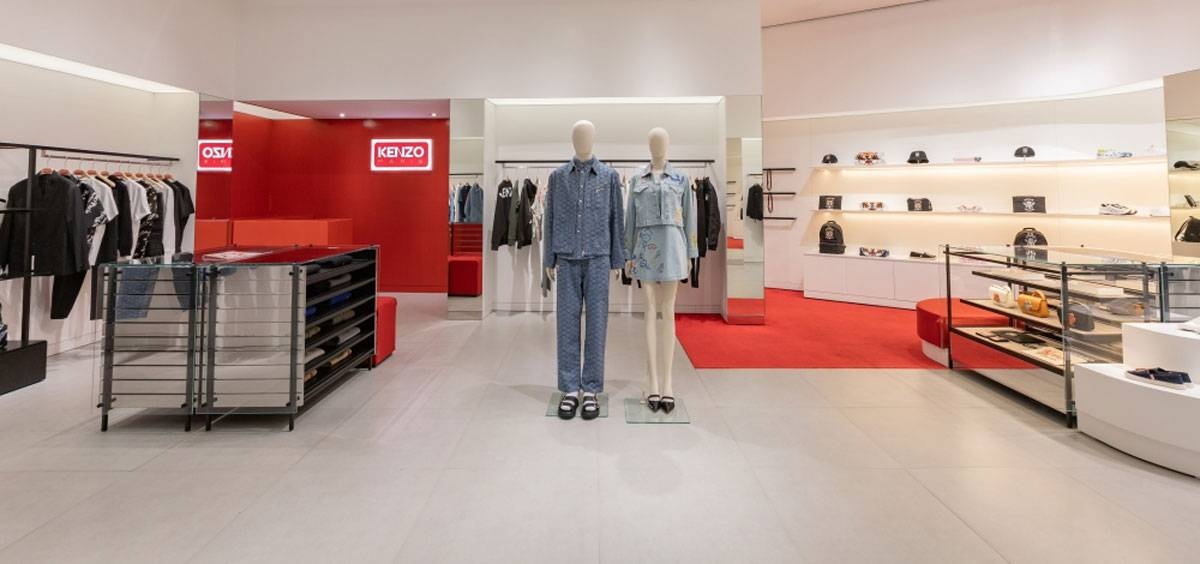 The Greenbelt 3 store showcases Kenzo’s youthfulness and innovative spirit.