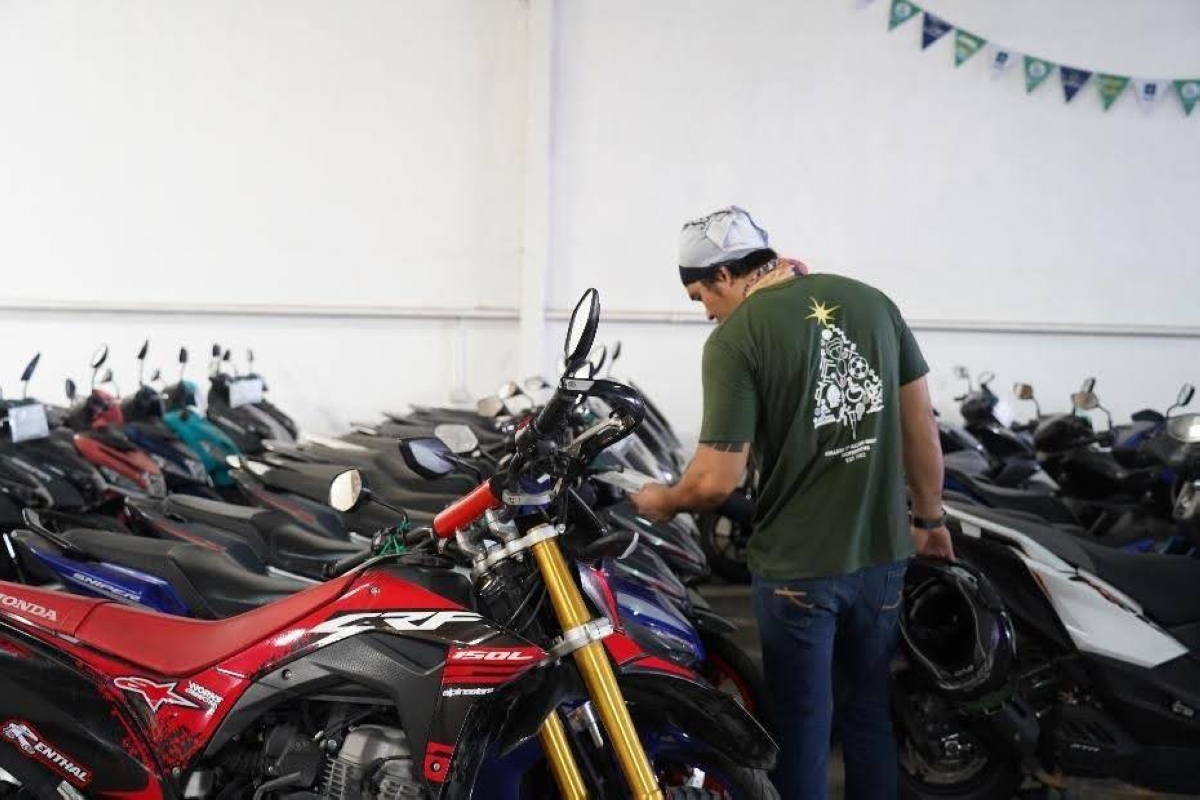 SB Finance, a Security Bank Corp. affiliate, has successfully auctioned off repossessed motorcycles available at its repo warehouse in Quezon City on April 6. CONTRIBUTED PHOTO