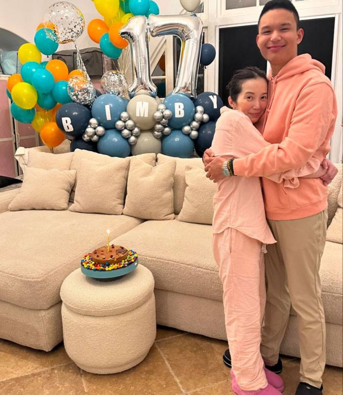 PHOTO/Caption: Kris Aquino and son Bimb. INSTAGRAM PHOTO/KRISAQUINO