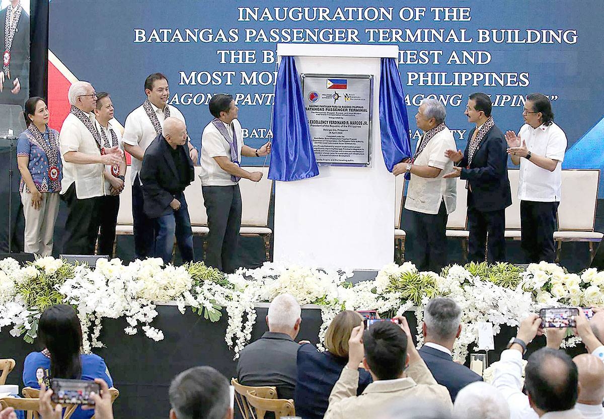 Batangas port expansion lifts economy – Marcos