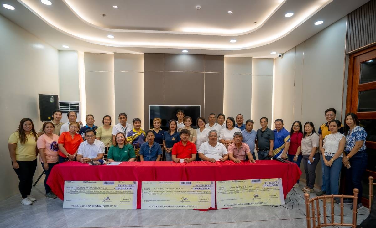 OceanaGold pays P421.8M in taxes to NVizcaya, Quirino - Vimarsana News