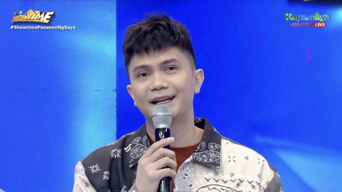 VINDICATION Actor-host Vhong Navarro thanks supporters during the episode of ‘It’s Showtime’ on Thursday, May 2, 2024, following the conviction by a local court of businessman Cedric Lee, model niece Cornejo and two others for the case of serious illegal detention he filed against them. SCREENSHOT YOUTUBE/ITSSHOWTIMENA