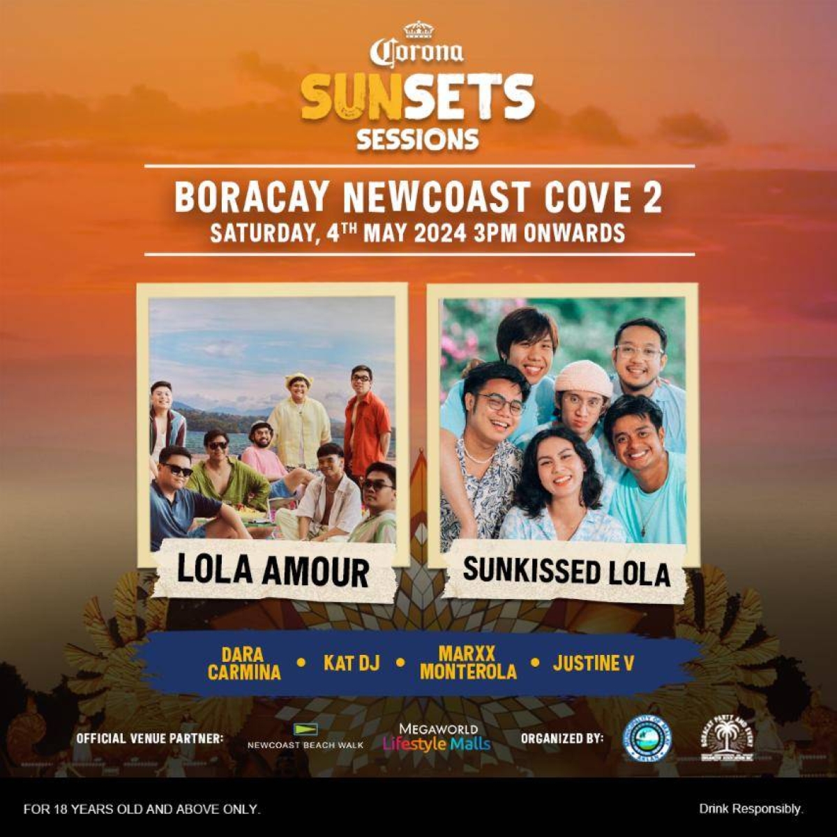 Get ready to experience an epic sunset escapade at Corona Sunsets Sessions. CONTRIBUTED POSTER