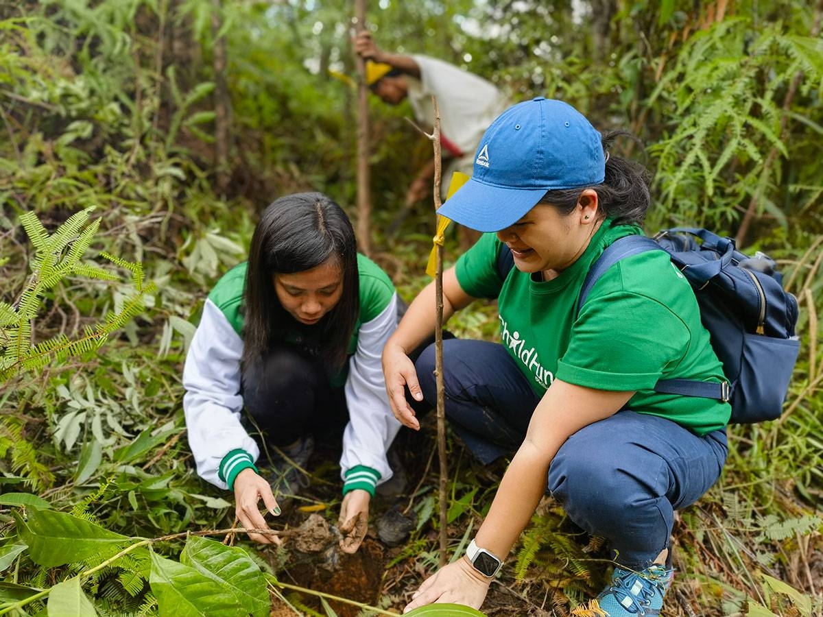 A tree-growing activity in one of the Project Greenlight areas. CONTRIBUTED PHOTO