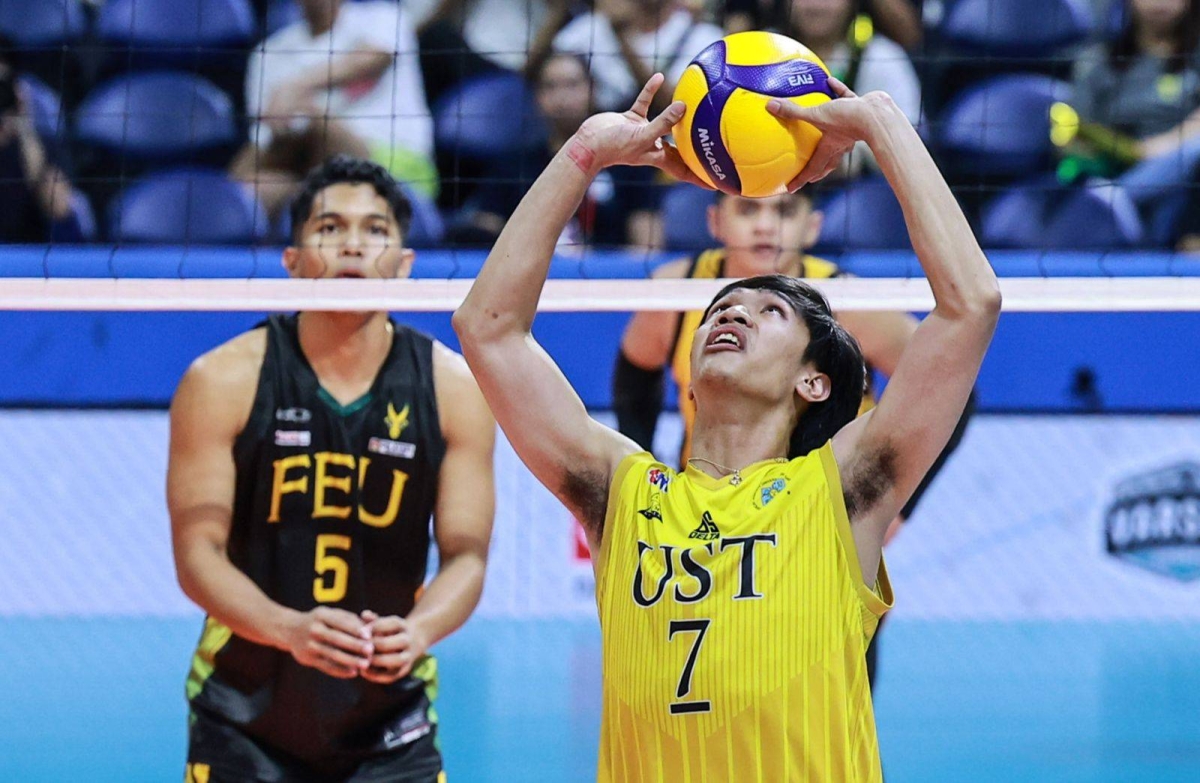 ust vs nu showdown in uaap finals begins