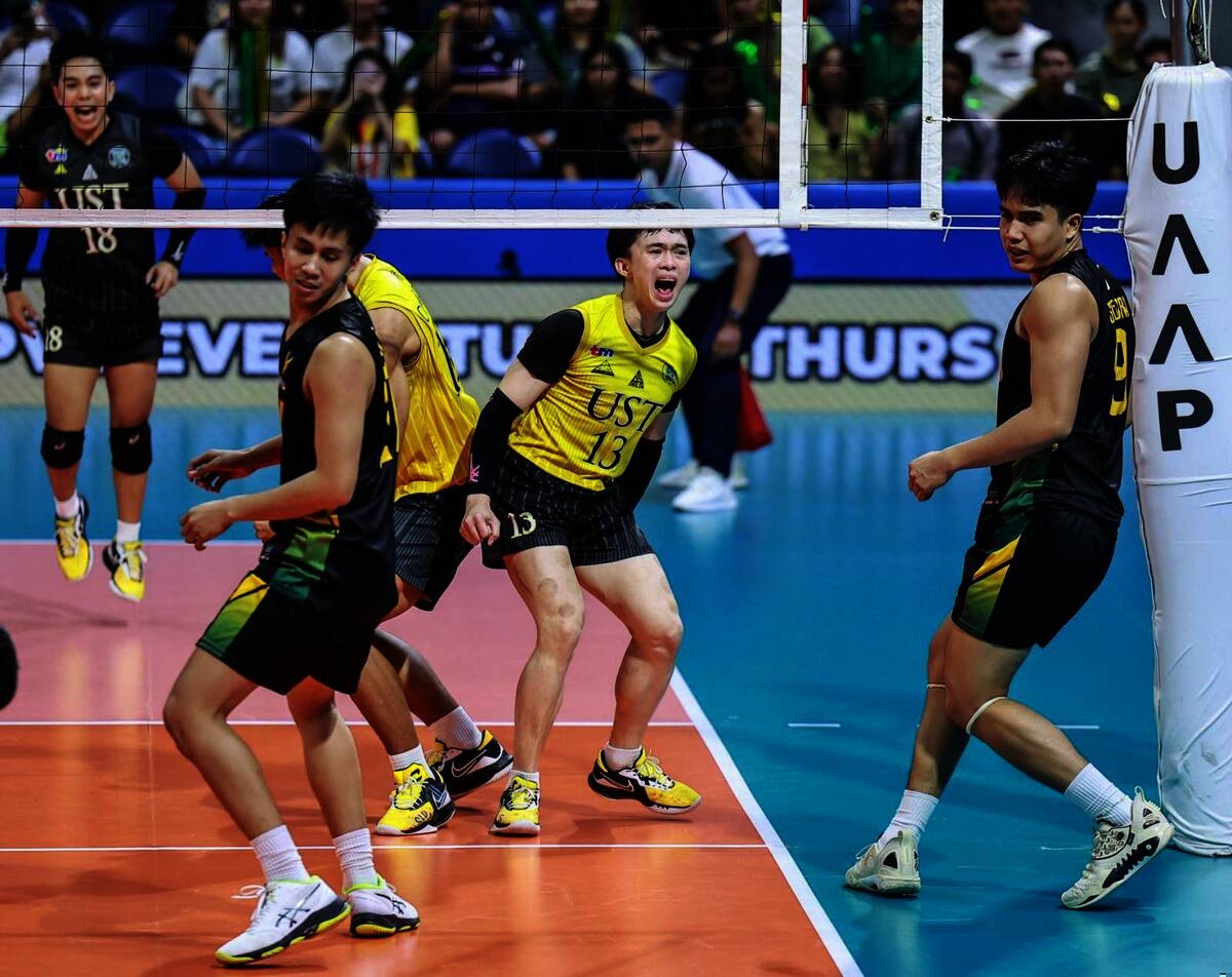 ust vs nu showdown in uaap finals begins