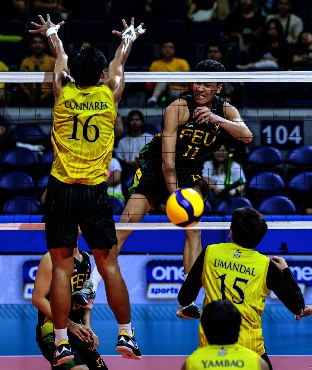 ust vs nu showdown in uaap finals begins