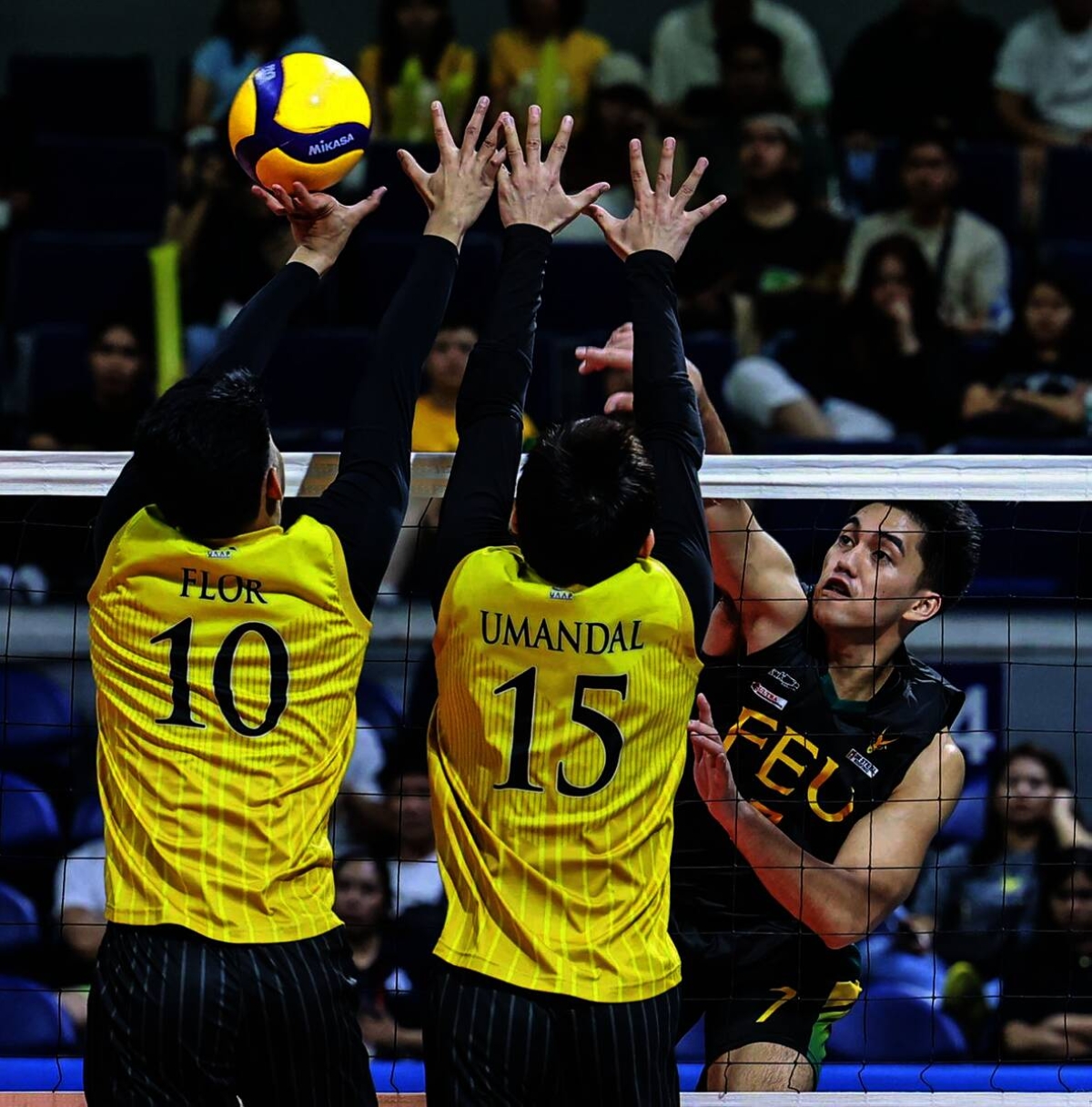 ust vs nu showdown in uaap finals begins