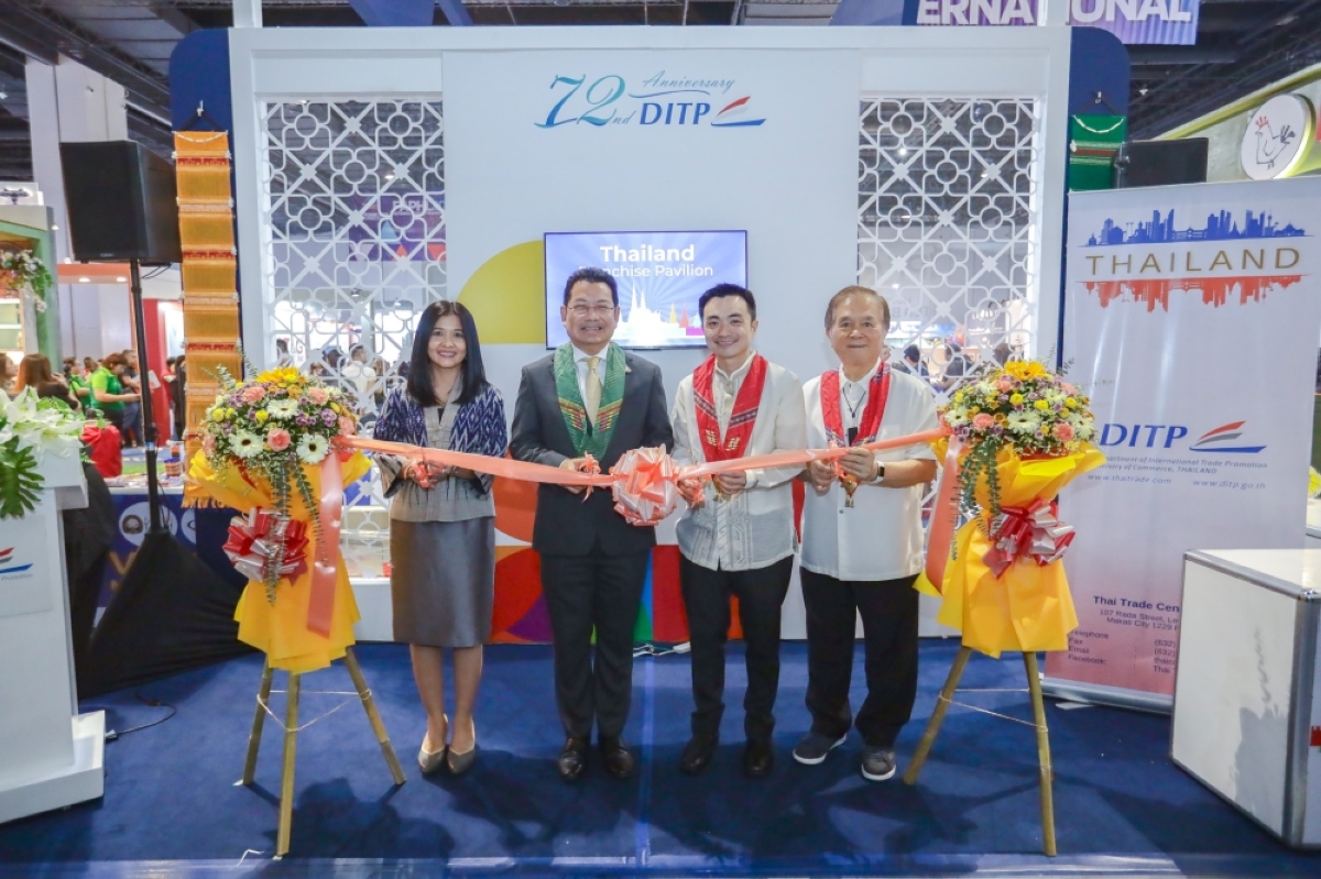 Thailand Franchise Pavilion opens at the International Franchise Expo, which is part of Franchise Asia Philippines. CONTRIBUTED PHOTO