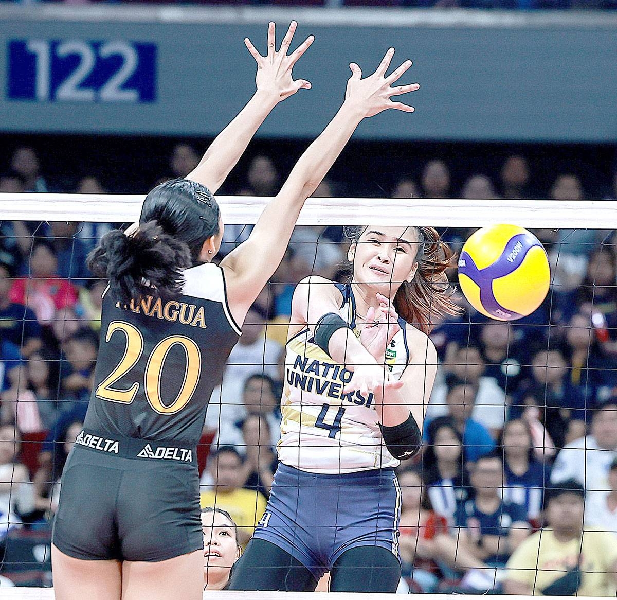 NU claims double crown in UAAP volleyball | The Manila Times
