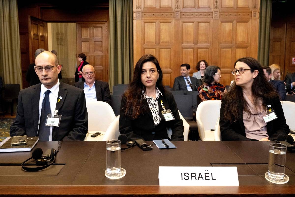 BASELESS ALLEGATIONS The Israeli delegation to the International Court of Justice awaits arguments from South Africa’s legal team on May 16, 2024. AFP Photo