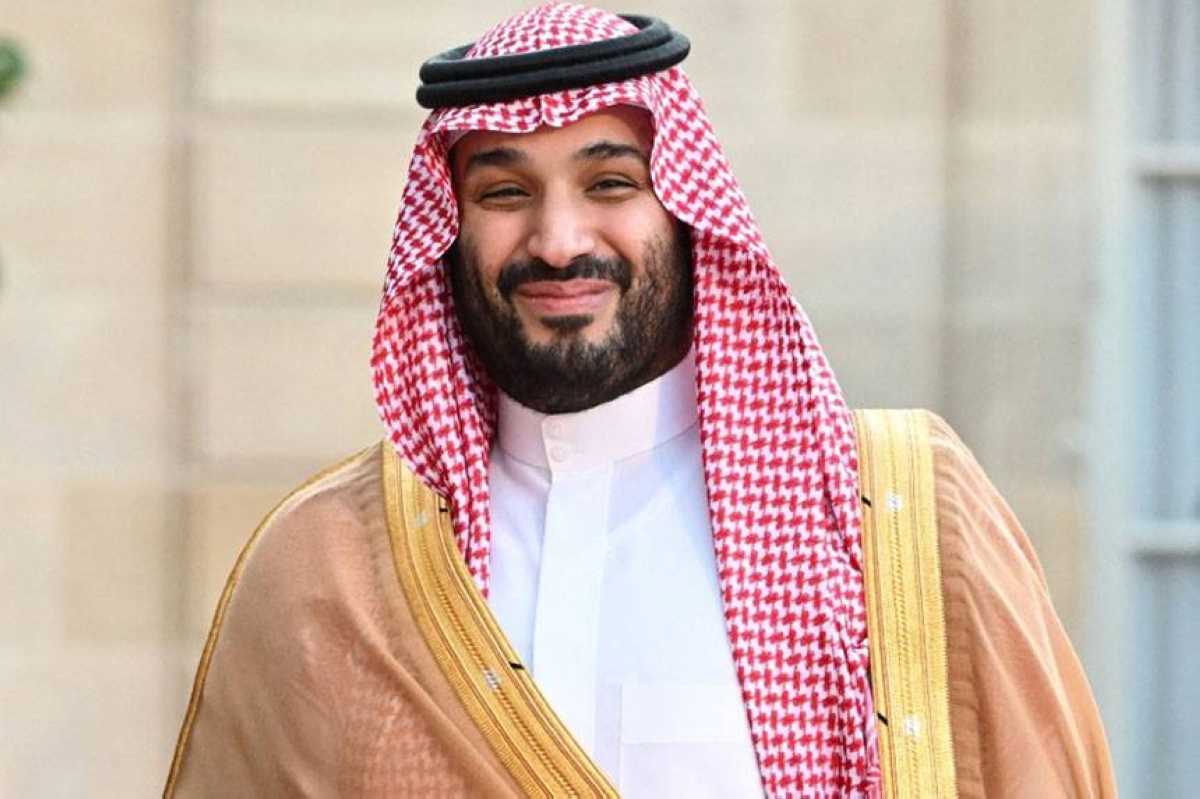 REASON TO SMILE This July 28, 2022 file photo shows Saudi Arabia’s Crown Prince Mohammed bin Salman smiling upon arrival at the Elysee Palace for a meeting with French President Emmanuel Macron in Paris. AFP PHOTO