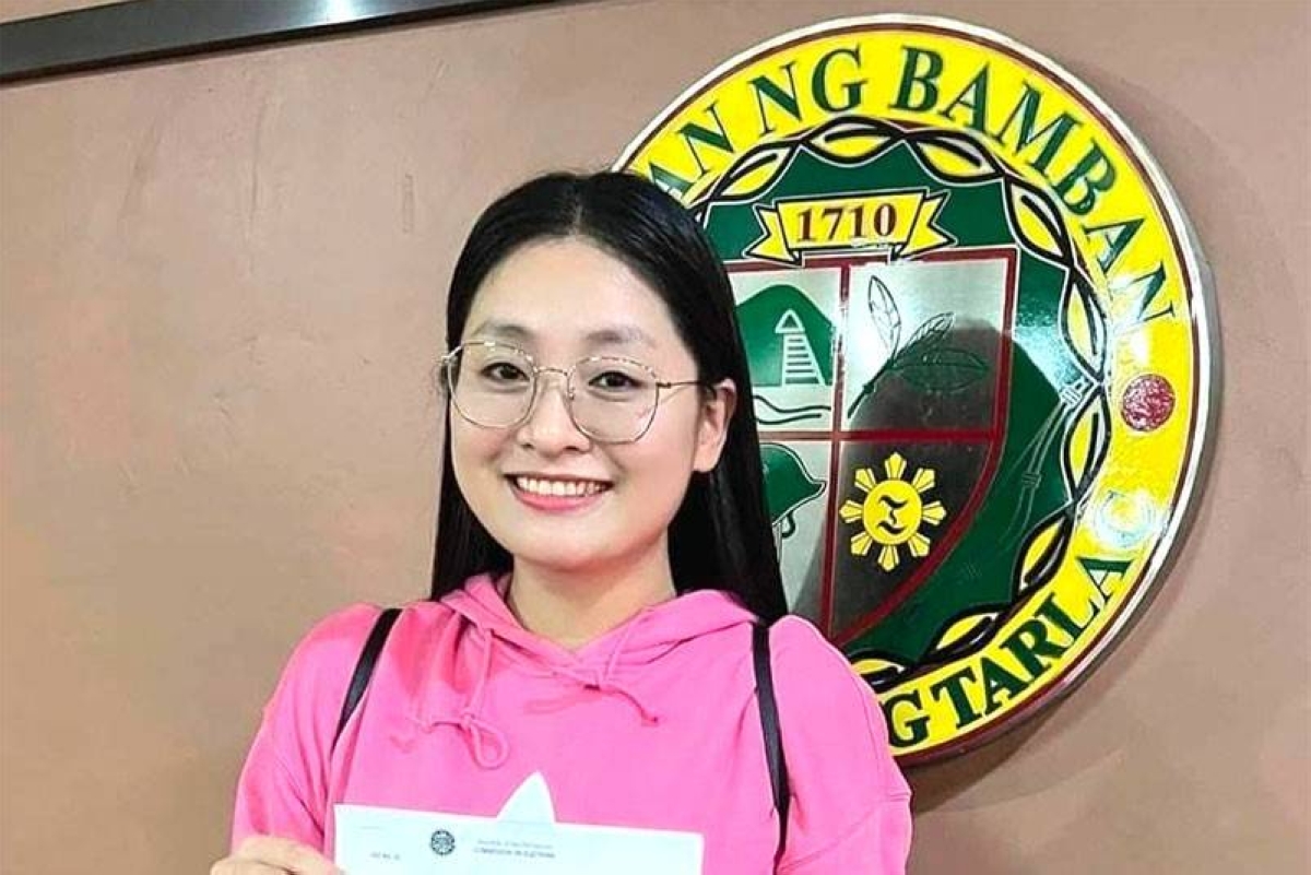 Mayor-elect Alice Leal Guo of Bamban, Tarlac. CONTRIBUTED PHOTO