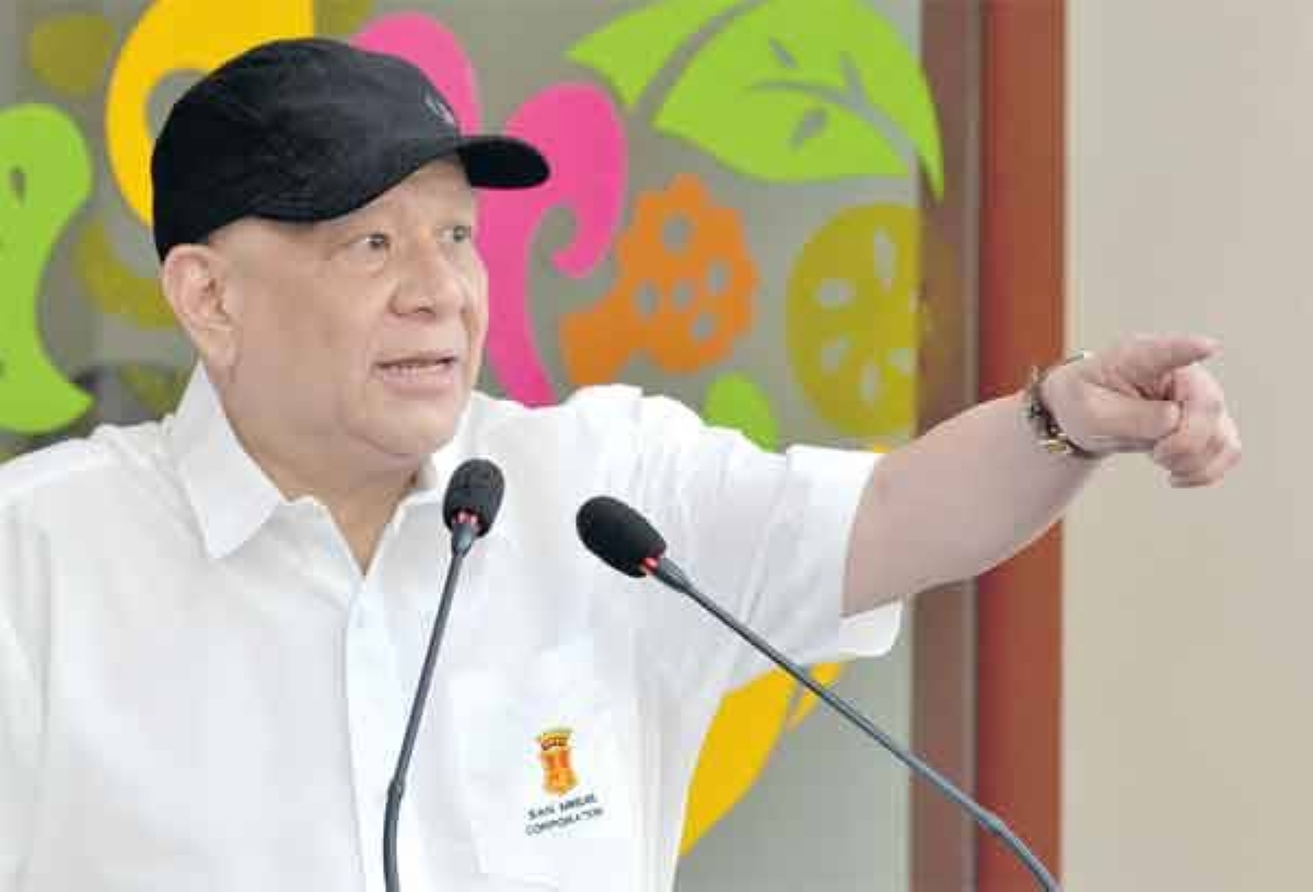 This September 2019 file photo shows San Miguel Corp. President and Chief Operating Officer Ramon Ang. (Photo by Enrique Agcaoili)