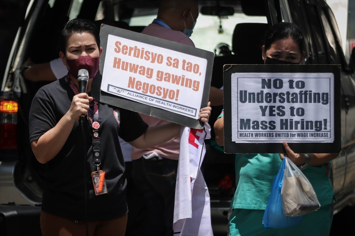 FRONTLINE WORKERS UNITE | The Manila Times