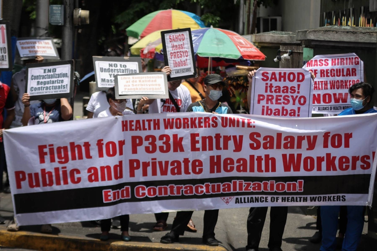 FRONTLINE WORKERS UNITE | The Manila Times